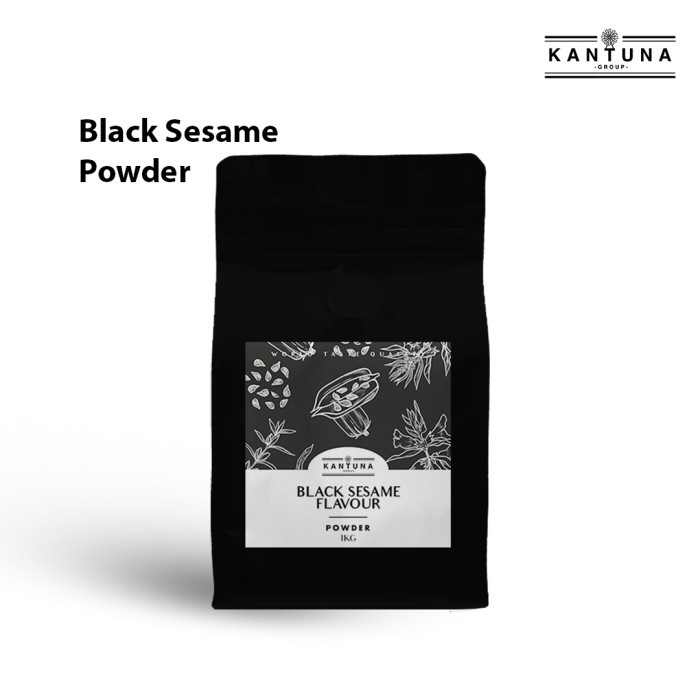 

KANTUNA BLACK SESAME POWDER - RASA BLACK SESAME CAFE/KAFE/BISNIS