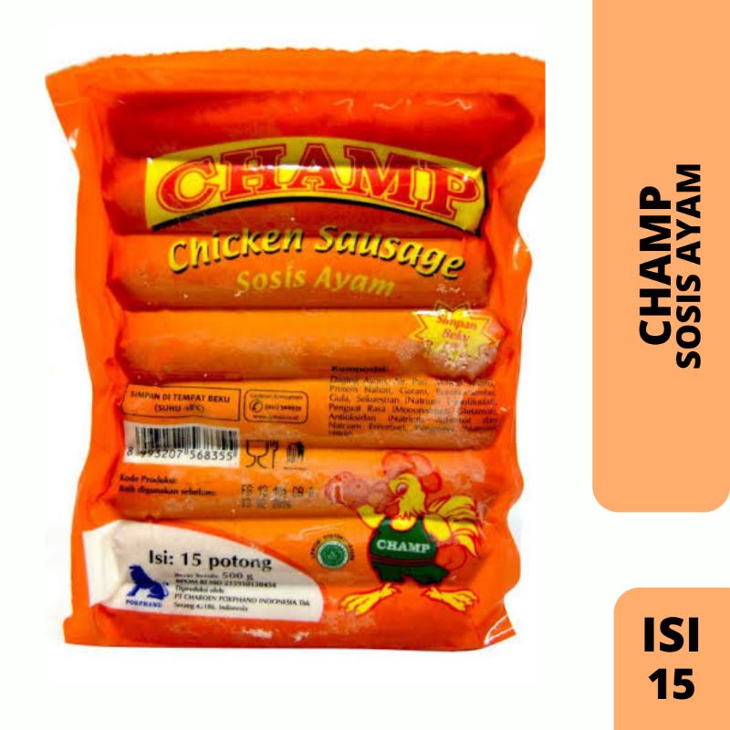 

SOSIS CHAMP 375gr ISI 15