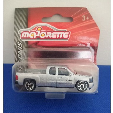 Chevrolet Silverado Majorette Silver