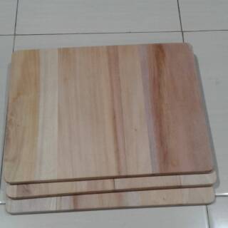  Talenan kayu kotak  40cm x 30cm papan kayu  kotak  wooden 