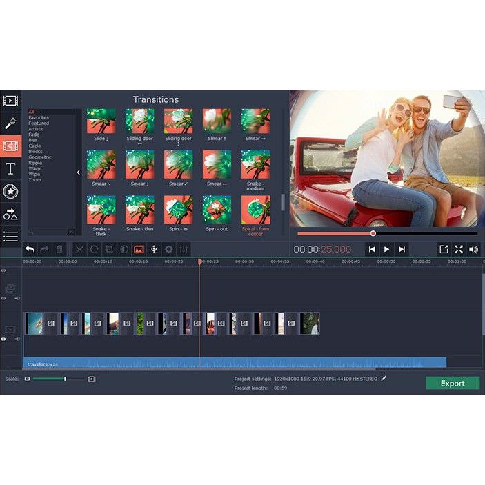 [FULL VERSION] Movavi Video Editor Plus 15 Mac - GARANSI AKTIVASI