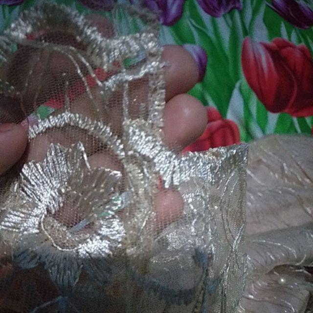 (harga Termurah + Ada Anak) Batik Couple Batik Parang Hijau Panjang Tile Brukat Selendang