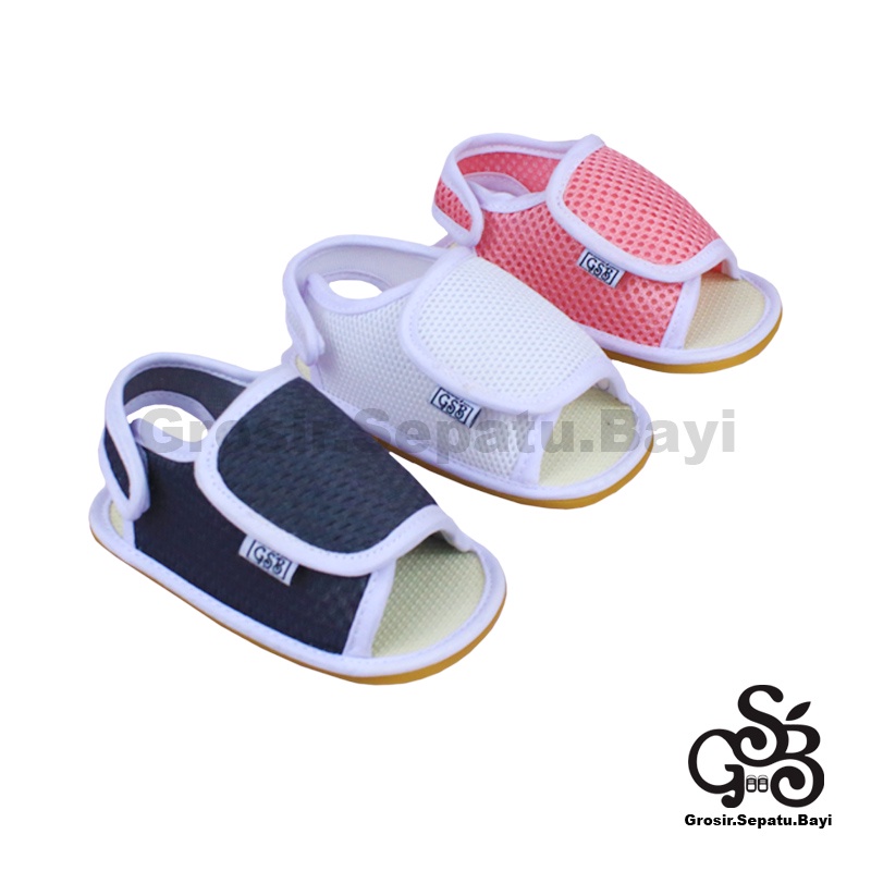 sepatu bayi sandal bayi sendal bayi laki laki perempuan prewalker bayi  umur 2 - 12 bulan model casual S05 polos ringan  fleksibel &amp; Anti Slip