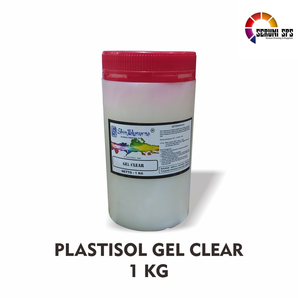 

Shin Nakawarna Cat / Tinta / Sablon Plastisol Gel Clear - 1 kg