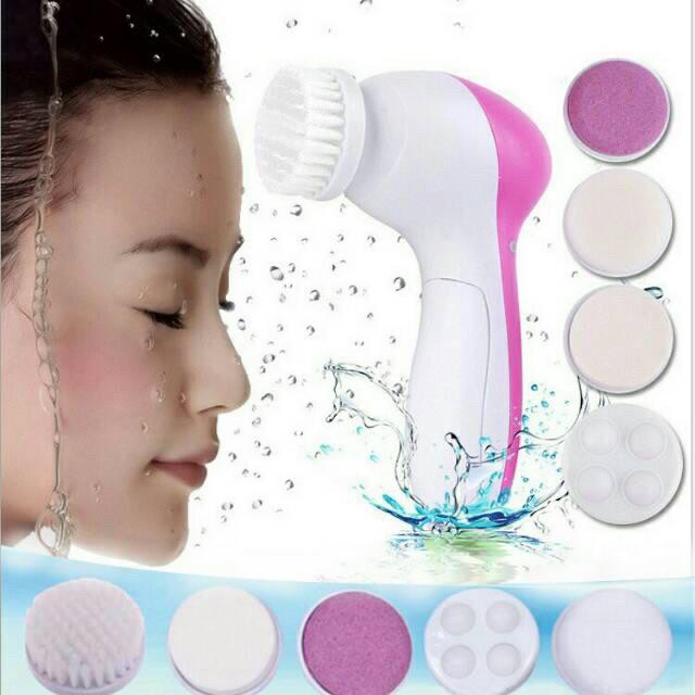 SIKAT PEMBERSIH WAJAH BRUSH DUA SISI 3D ALAT CUCI MUKA BEST SELLER