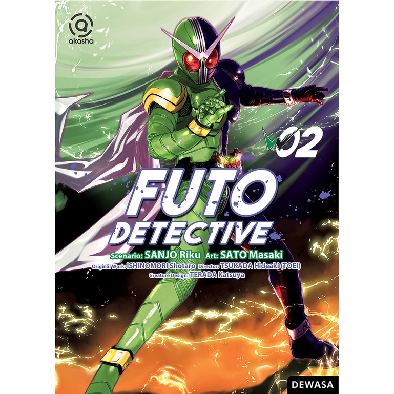 Komik Akasha Futo Detective 02 Ishinomori Shotarou Futo Tantei Kamenrider Kamen Rider W Superhero Komik Misteri Mistery Komik Fantasi Fantasy Komik Thriller Komik Fiksi-2