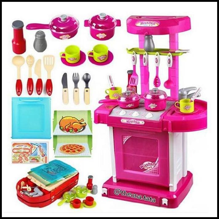 Sexy Kitchen Set Koper Mainan Anak Masak