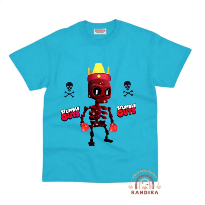 Hooh tenan|stumble guys baju anak kaos anak game stumble guys terbaru bahan premium