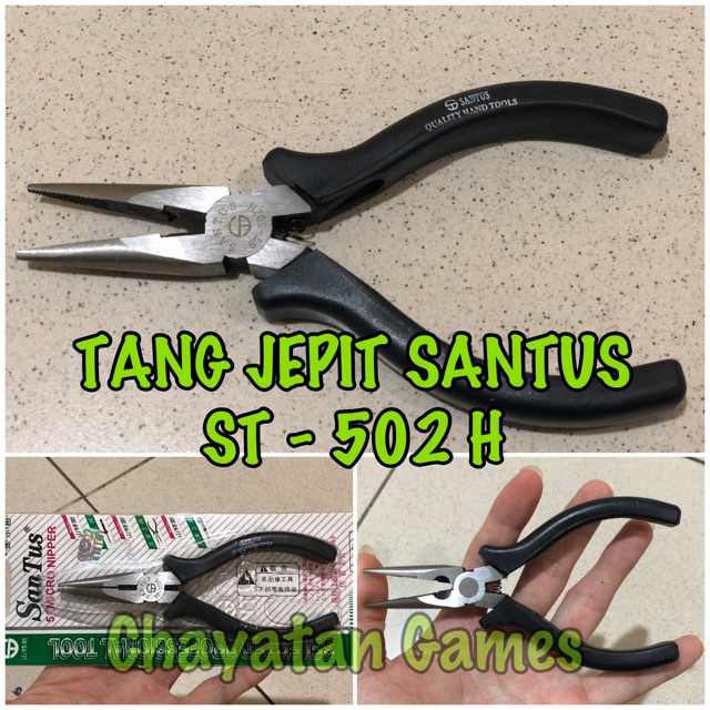 TANG JEPIT LANCIP SANTUS UKURAN 5 INCH