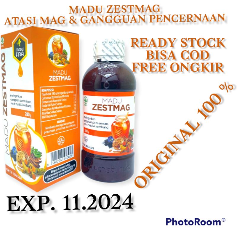 

Madu Zestmag Zetmag Herbal Obat Asam Lambung Maag Original