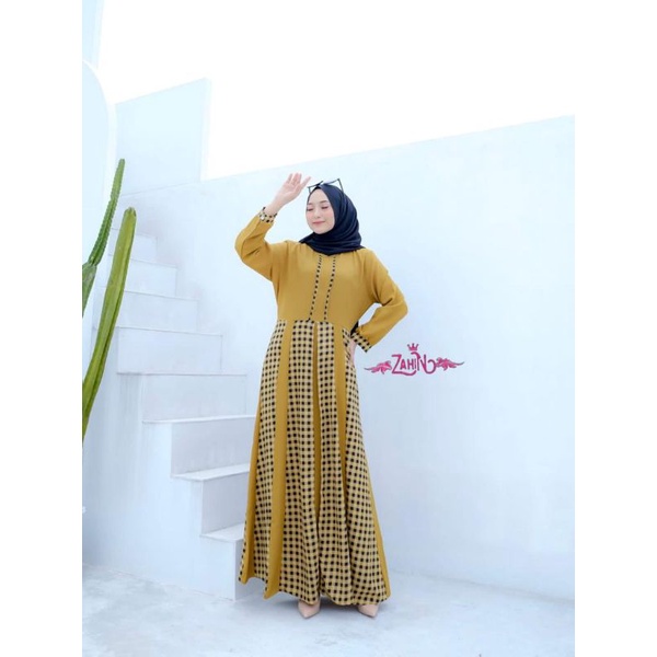 QIARA DRESS ZAHIN / GAMIS PESTA / BISA COD TERLARIS 2021