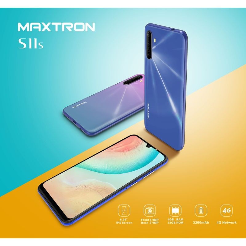 HP MAXTRON S11S S11 S NEW GARANSI RESMI ANDROID RAM 4GB 4/32GB RAM4GB IMEI TERDAFTAR