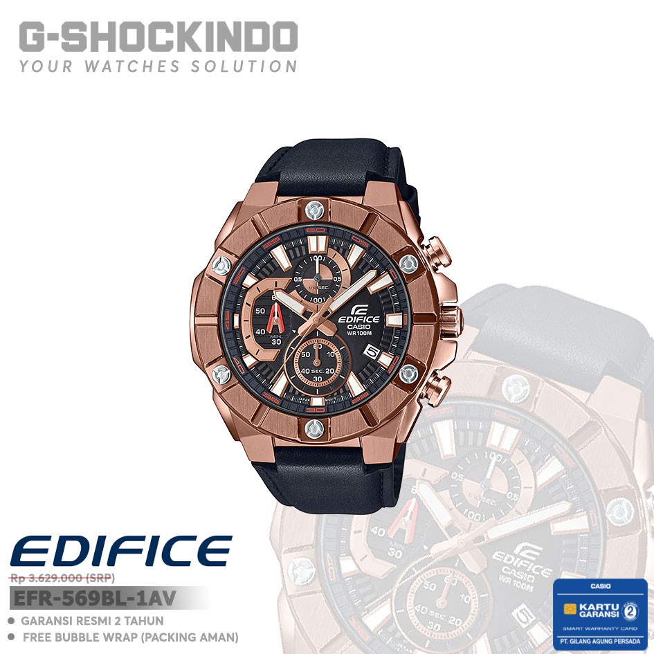 Casio Edifice EFR-569BL-1AV / EFR-569BL-1AVUDF Original
