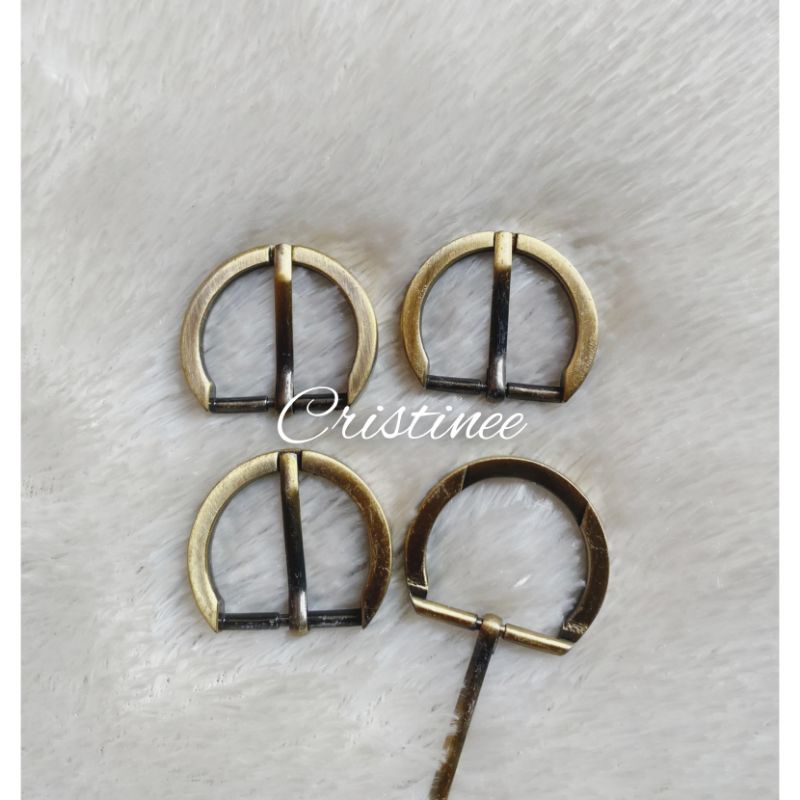 6pcs kepala gesper/ring tusuk