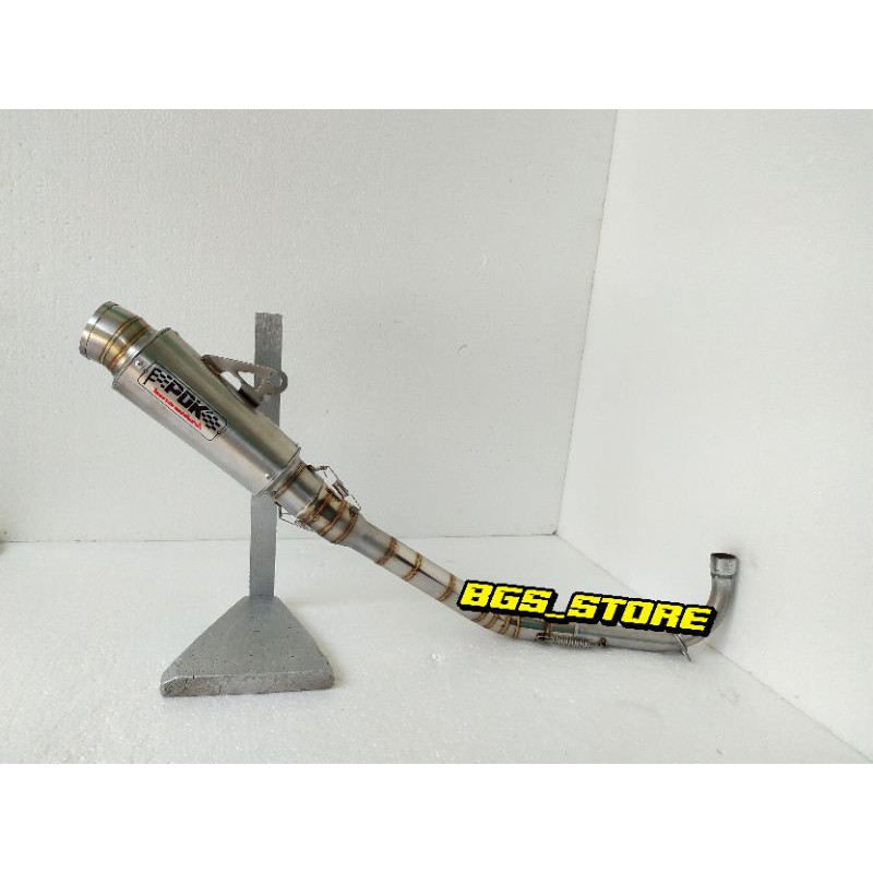 Knalpot PDK underbone buat Supra X 125 . Supra fit . Blade . Revo . karisma dll