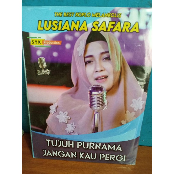 KASET VCD THE BEST LUSIANA SAFARA TUJUH PURNAMA -