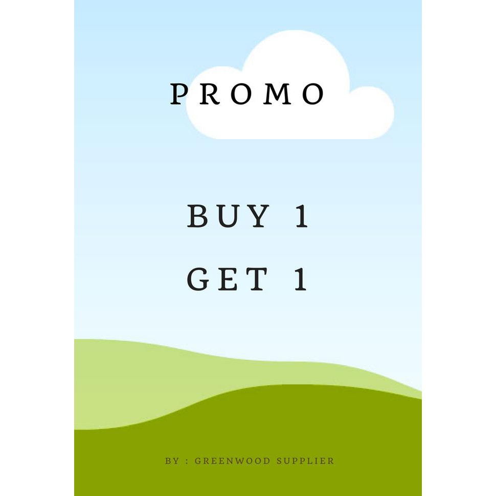 

Buy 1 Get 1 Free