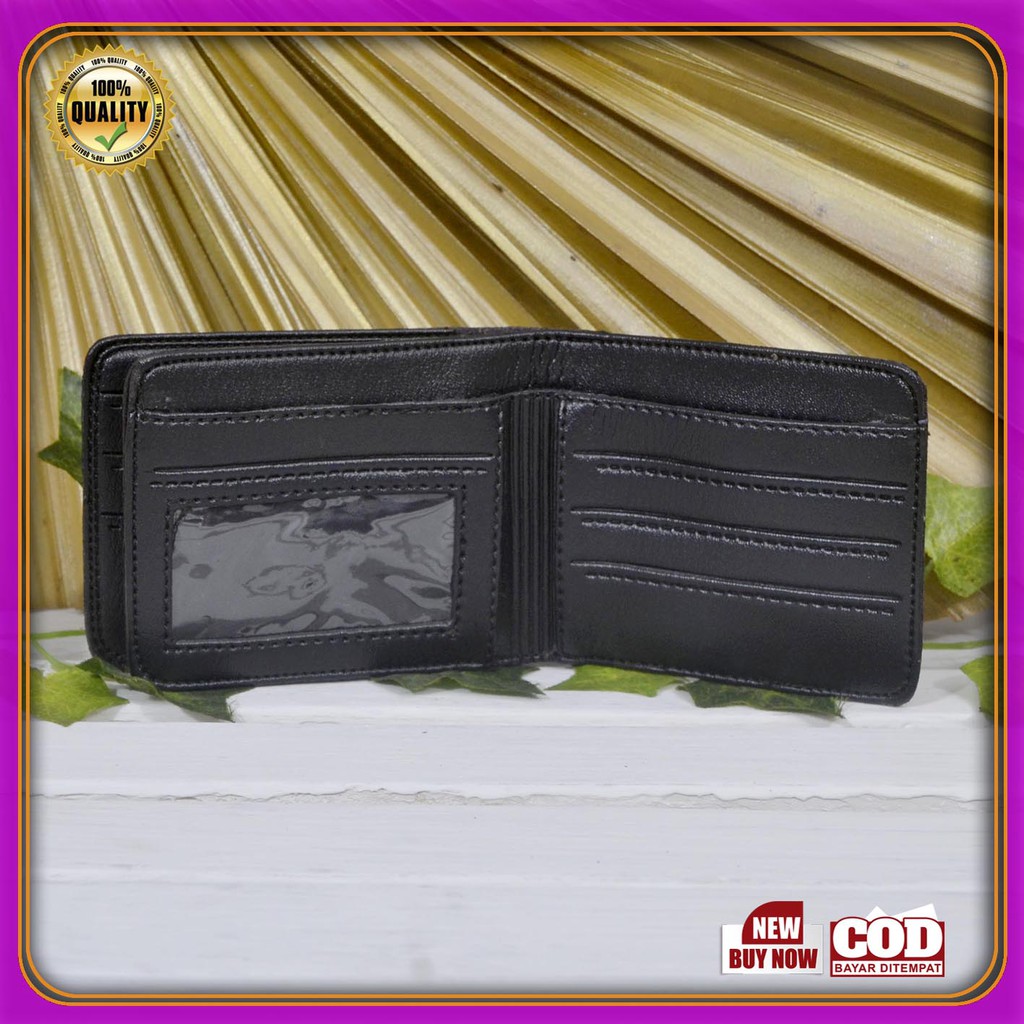 DOMPET Sintetik lipat pria kasual Model AMT