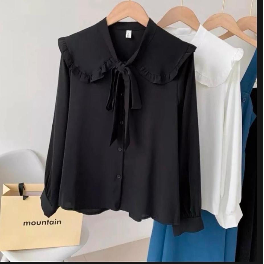 Rekomendasi Candy Blouse - Size S M L XL 2XL 3XL 5L - Blouse Jumbo - Baju Jumbo - Atasan Big Size - 