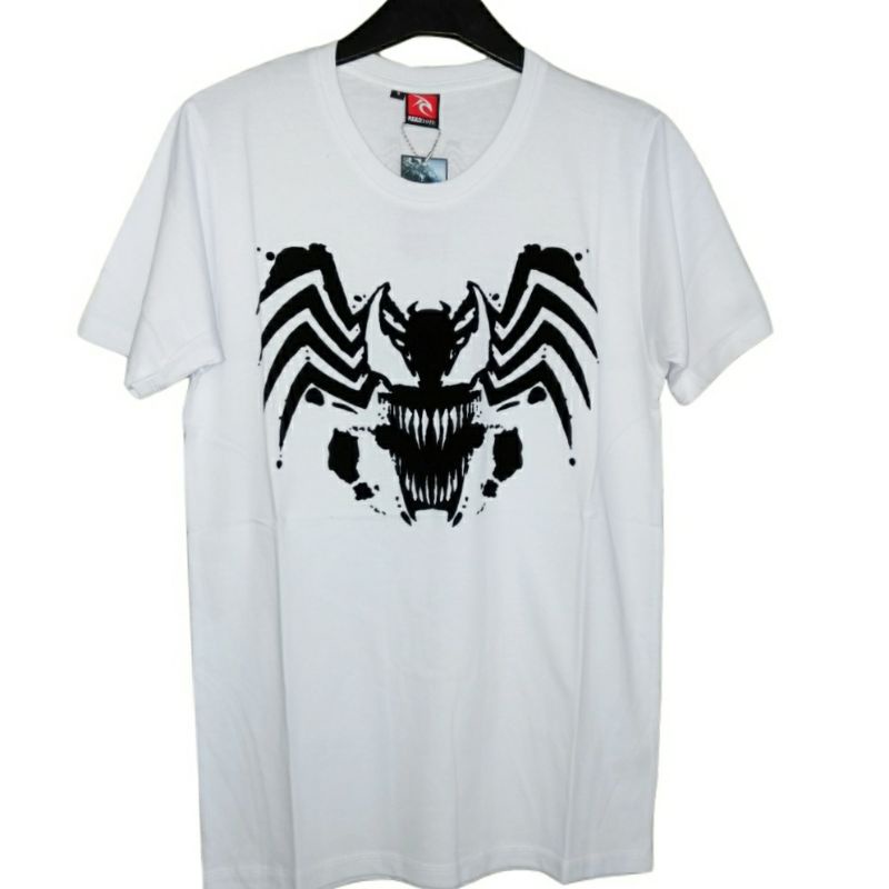 Baju Kaos Dewasa SUPERHERO VENOM BERCAK - Baju Pria Wanita Premium REEDSHARK - Kaos Distro Hobi Kere