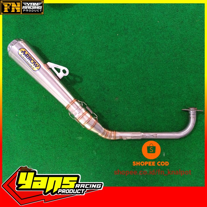 Knalpot Racing Arrow Nmax old / Nmax new / Aerox old / Aerox connected / Pcx 150 / Pcx 160 / Vario 1