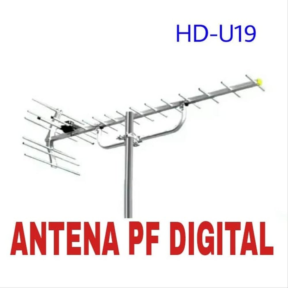 ANTENA TV PF HD 19 DIGITAL OUTDOOR LUAR HDU19 HDU 19 HD-U19