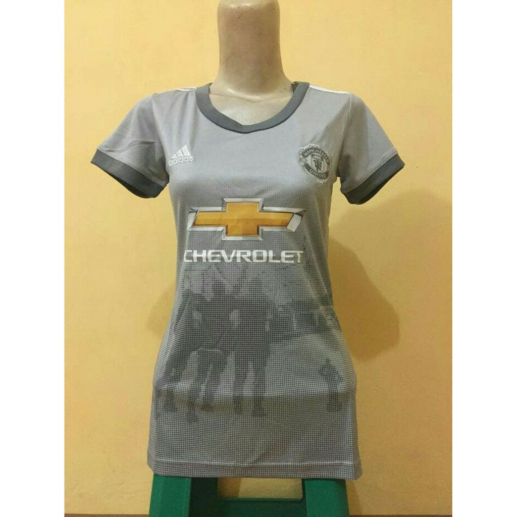 Dijual JERSEY MANCHESTER UNITED 3RD LADIES 2017 2018 GRADE ORI Murah