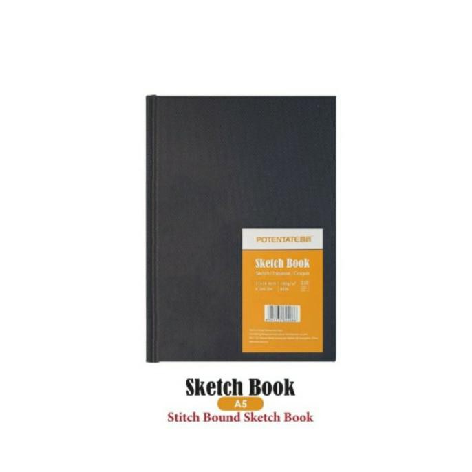 

Produk Potentate Sketchbook A5 Hard Cover 100G 110 Lembar Bagus