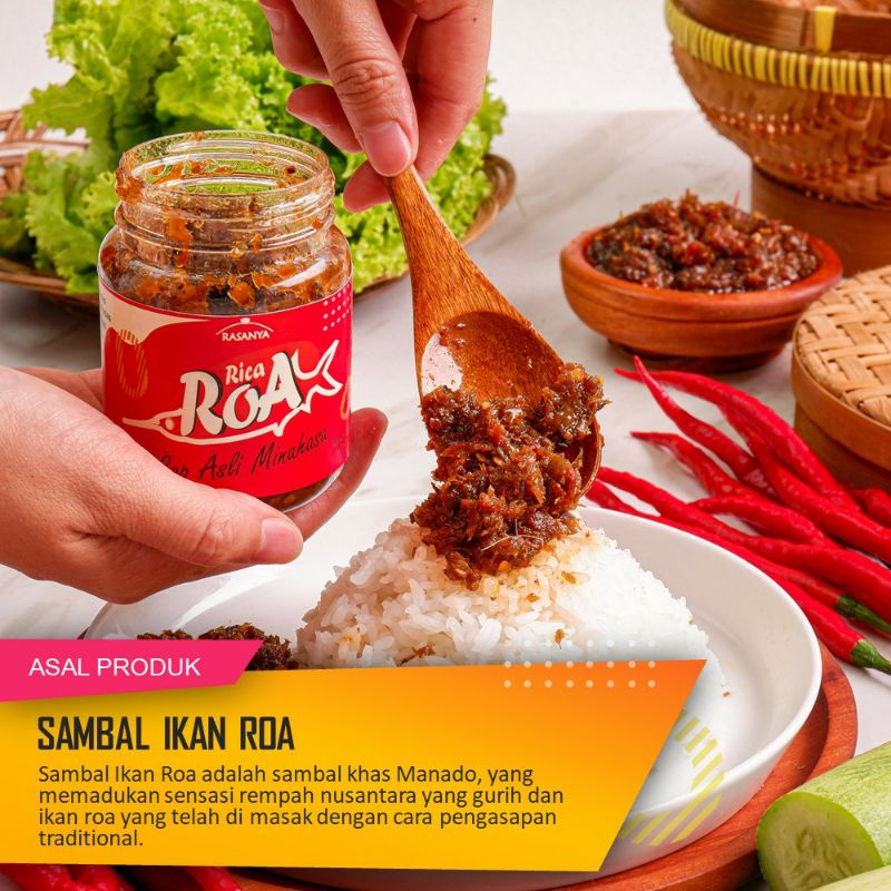 SAMBAL ROA ASAP ASLI MINAHASA/SAMBEL ROMAJU