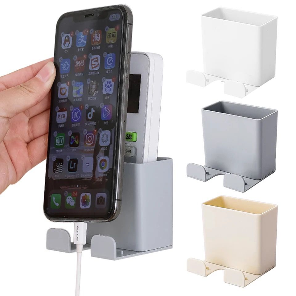 [RO ACC] NVN-P11 2 IN 1 WALL PHONE HOLDER HP / REMOT AC / TV DIDINDING