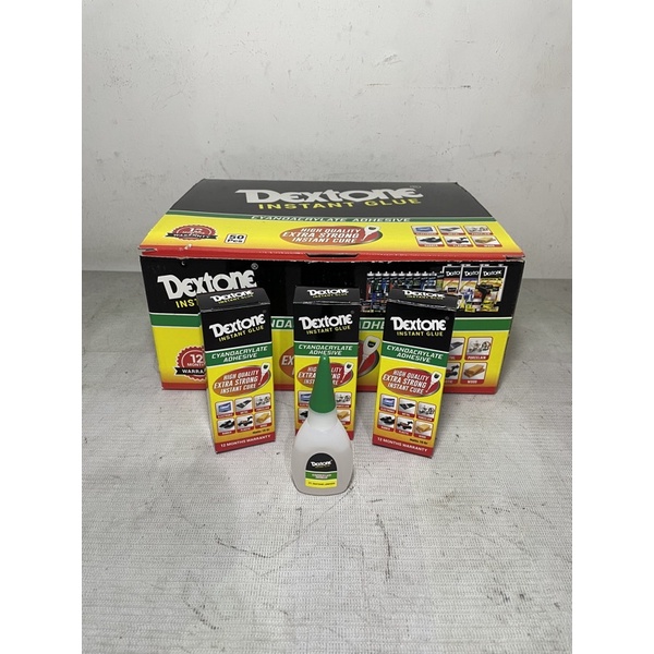 

lem dextone instant glue 15gr / lem g dextone / lem dextone cyandarylate adhesive / lem kuat dextone / lem elektronik dextone / lem besi dextone / lem porselen dextone / lem keramik dextone / lem kayu dextone / lem karet dextone / lem plastik dextone