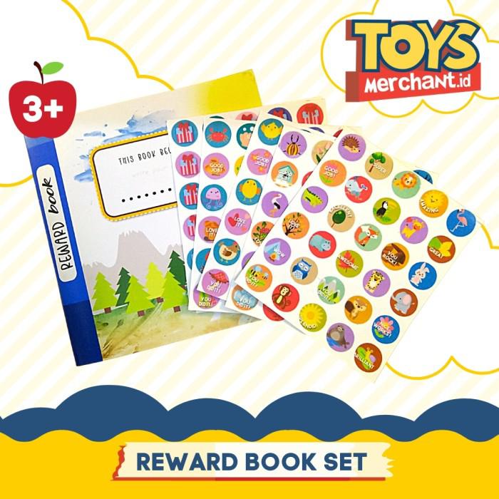 

Stiker / Label / Reward Book Animal Kingdom Termasuk 400 Pcs Stiker / Buku Anak - Reward Book Set