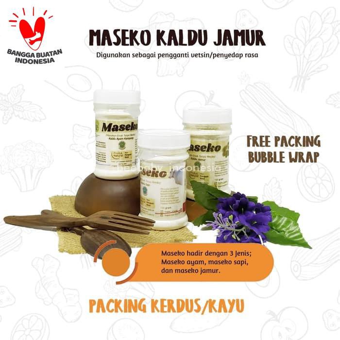 

Maseko Lingkar Organik Kaldu Sapi Ayam Kampung 100 Gr - Botol Sapi