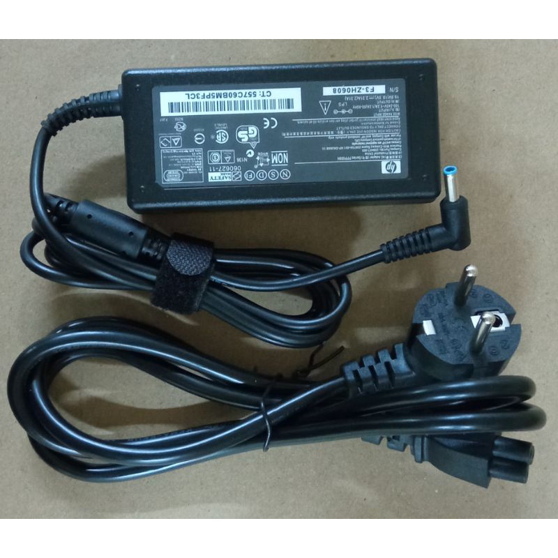 Adaptor Charger HP 19.5V 2.31A DC 4.5*3.0 mm Blue Pin For HP 250 G3, 255 G3, 725 G2, 745 G2 Series