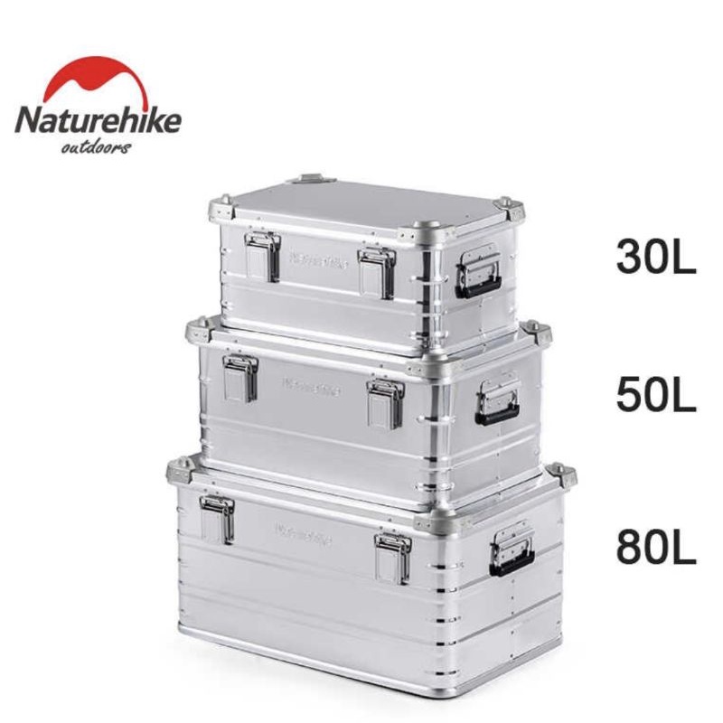 ALUMINIUM STORAGE BOX NATUREHIKE NH20SJ034 50 LITER / TEMPAT PENYIMPANAN