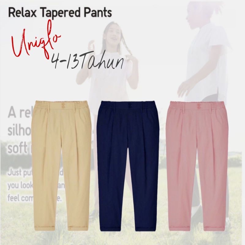 Celana Anak Perempuan Uniqlo Paperbag Pants