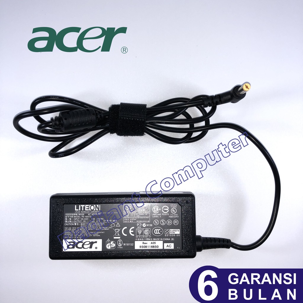 Adaptor Charger Acer 4738 4739 4741 4743 4755 19V 3.42A