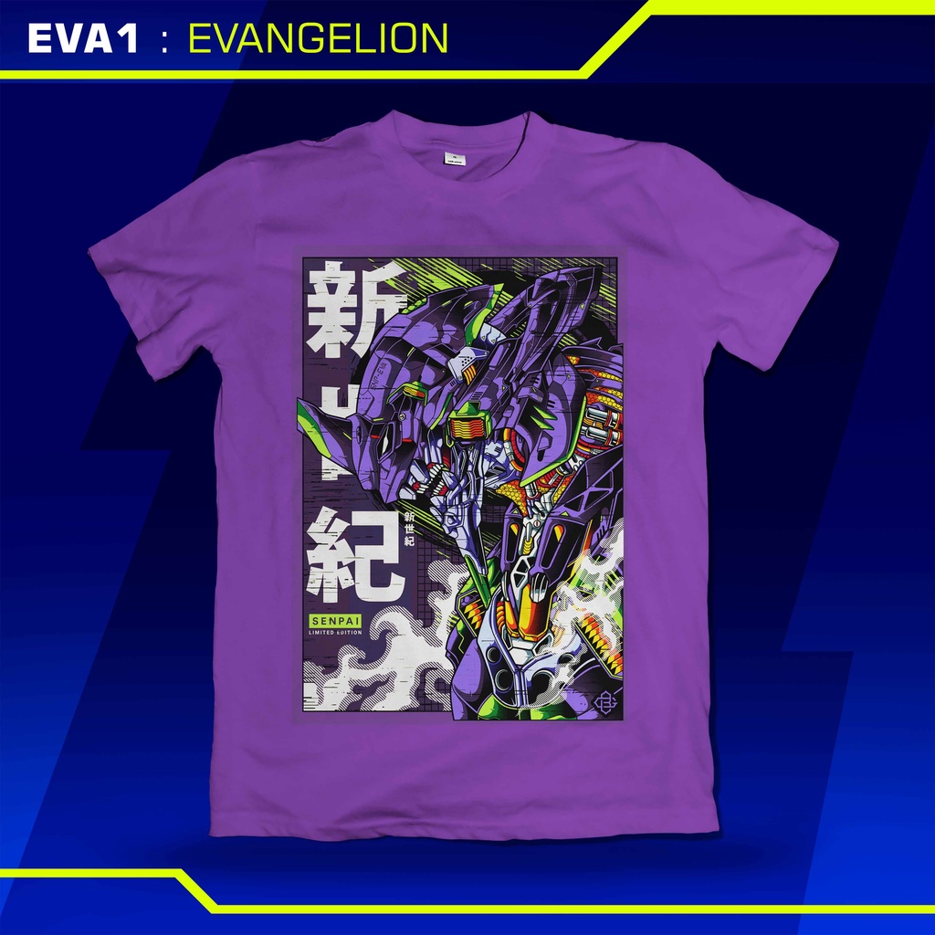 KAOS EVANGELION, Kaos anime dewasa &amp; anak