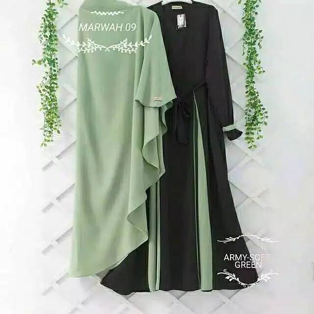 Set syar,i Marwah set Khimar