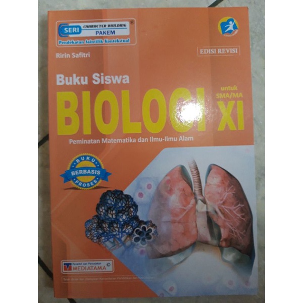 Mediatama Buku Siswa Biologi Peminatan kelas 10 11 12-2