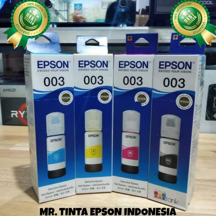 Tinta Epson Yellow 003 L1110, L3110, L3101, L3150, L5190 - Kuning