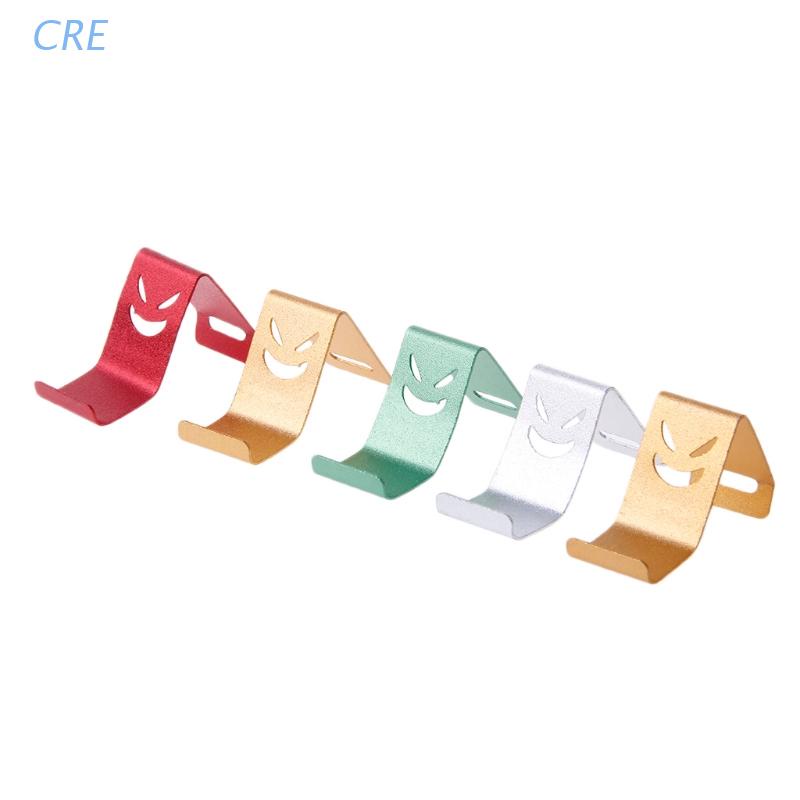 Cre Stand Holder / Dudukan Ponsel Universal Bahan Metal Desain Devil Smiley