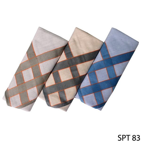 Sapu Tangan Isi 3Pcs Katun Multi Color – SPT 83