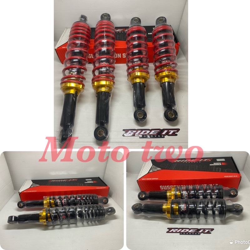 Shock belakang Bebek Ride IT type 811 280 dan 340