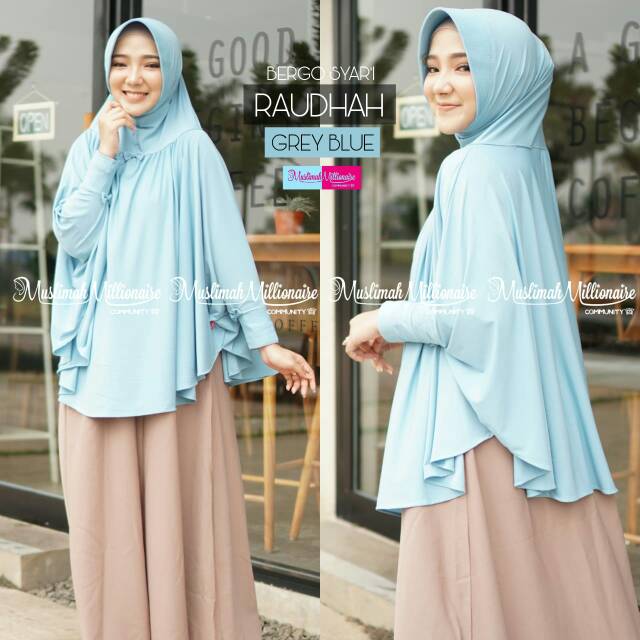 Laris/Bergo lengan/Raudhah/Bergo harian/Bergo praktis