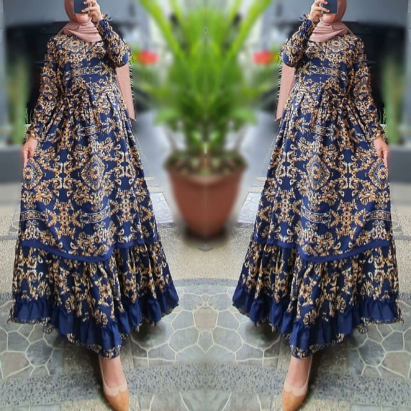 Gamis/dress terbaru promo 100.000 dapat 3pcs RANDOM