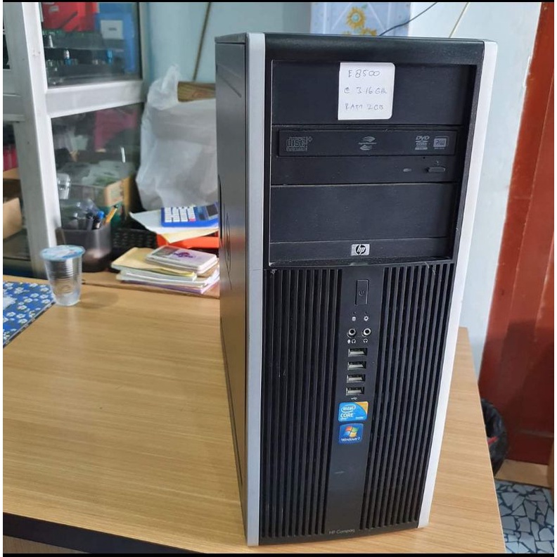 Cpu Buil up Hp Core2Duo E8500 ddr3 2gb hdd 160gb