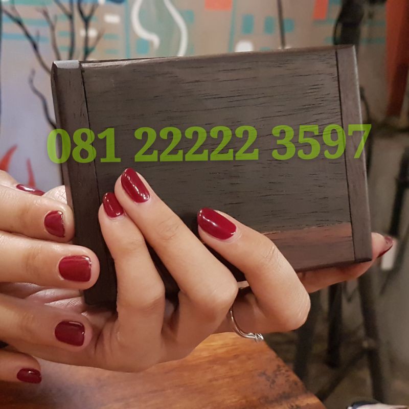 Kotak cincin kayu kotak kayu rokok