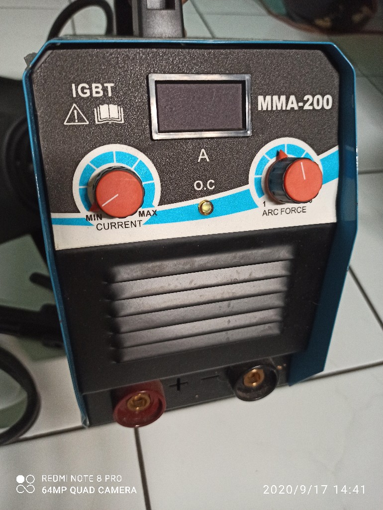 Mesin Las Mailtank Mma-200 Igbt 220v Model Sederhana 900 Watt