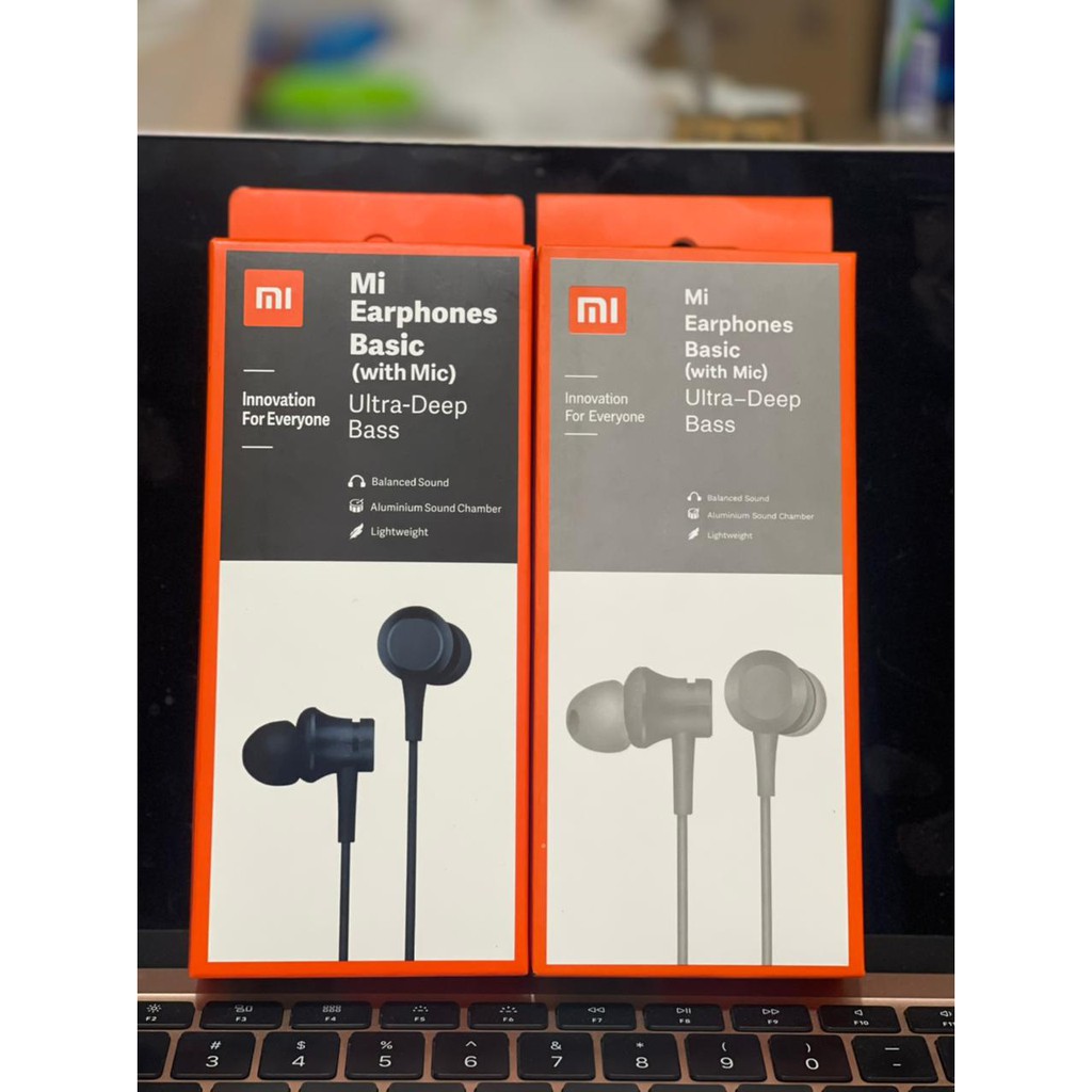 HEADSET Headsfree earphone ORIGINAL XIAOMI PISTON 3 ULTRA DEEP BASS WITH MIC XIAOMI 4a 5a 6a 9a 7a